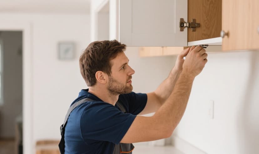 Handyman services on a Rocklin home by ProFlow Home Services